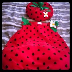Infant Strawberry costume